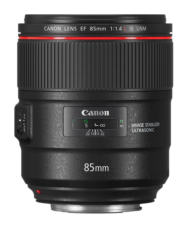 Canon EF 85mm f/1,4 IS USM L  Canon EF