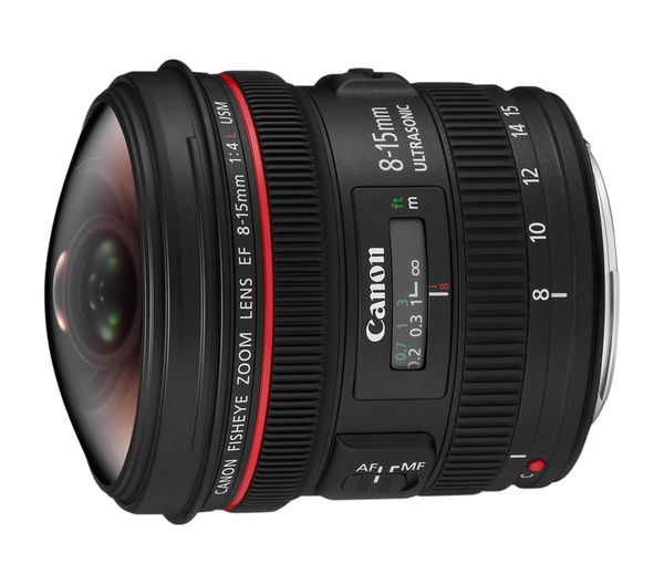 Canon EF 8-15mm f/4,0 Fisheye  L USM  Canon EF