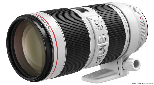 Canon EF 70-200mm f/2,8 L IS III USM  Canon EF