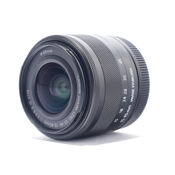 Canon EF-M 15-45mm f/3,5-6,3 IS STM - Second Hand -  EF-M Mount
