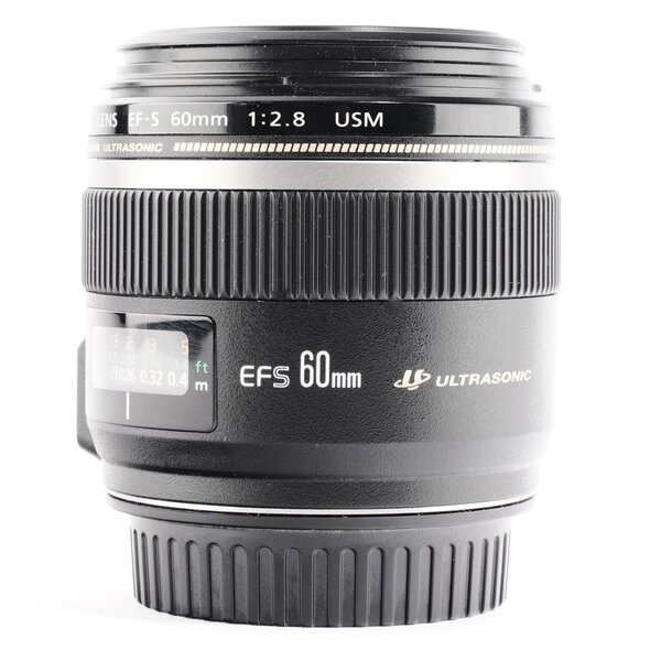 Canon EF-S 60mm f/2,8 Makro USM - Second Hand -  Canon EF-S