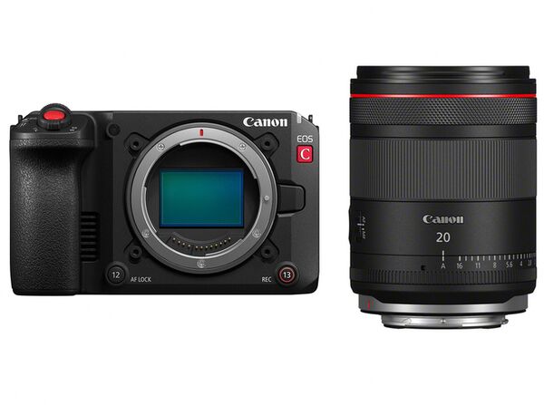 Canon EOS C50 + RF 20mm f/1,4 L VCM 