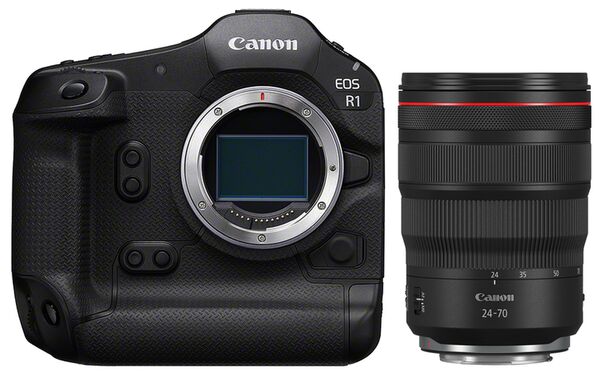 Canon EOS R1 + RF 24-70mm f/2,8 L IS USM schwarz 