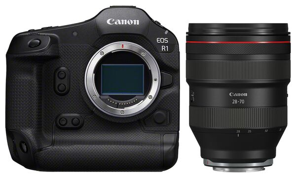 Canon EOS R1 + RF 28-70mm f/2,0 L USM schwarz 