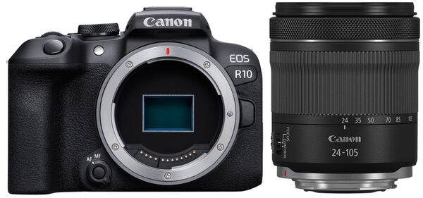 Canon EOS R10 Gehäuse + RF 24-105mm f/4,0-7,1 IS STM 