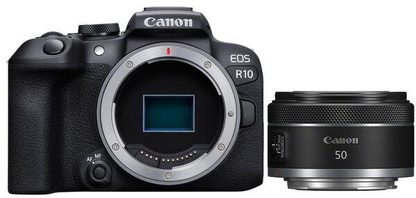 Canon EOS R10 Gehäuse + RF 50mm f/1,8 STM 
