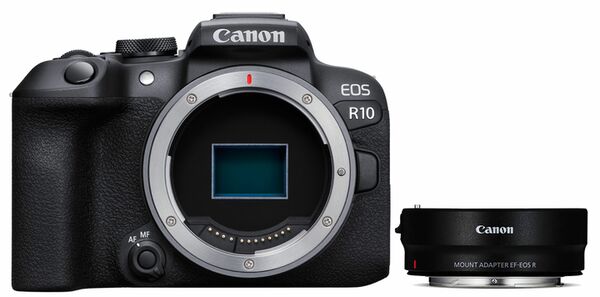Canon EOS R10 + Objektivadapter  EF-EOS R 
