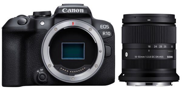 Canon EOS R10 + Sigma AF 18-50mm f/2,8 DC DN 