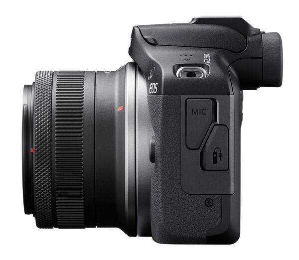 Canon EOS R100 + RF-S 18-45 mm IS STM + 5,0-7,1/55-210 mm IS STM 