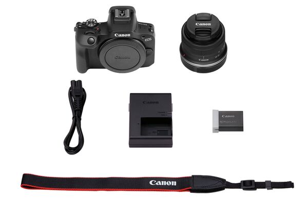 Canon EOS R100 + RF-S 18-45mm IS STM 