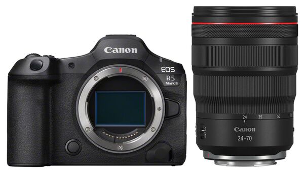 Canon EOS R5 Mark II + RF 24-70mm f/2,8 L IS USM schwarz 