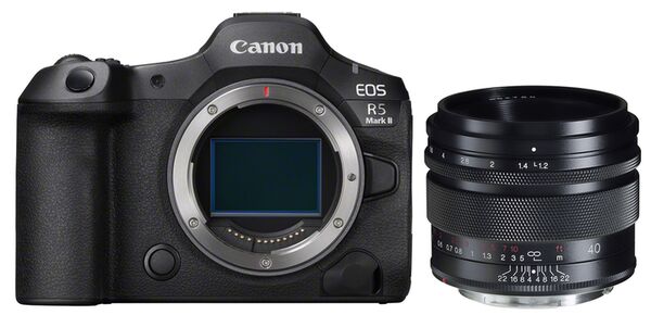 Canon EOS R5 Mark II + Voigtländer Nokton 40mm f/1.2, asphärisch 