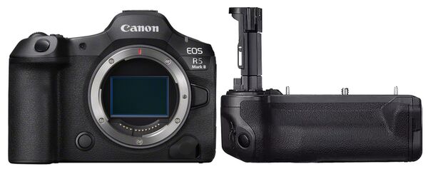 Canon EOS R5 Mark II + BG-R20EP Akkugriff mit LAN 