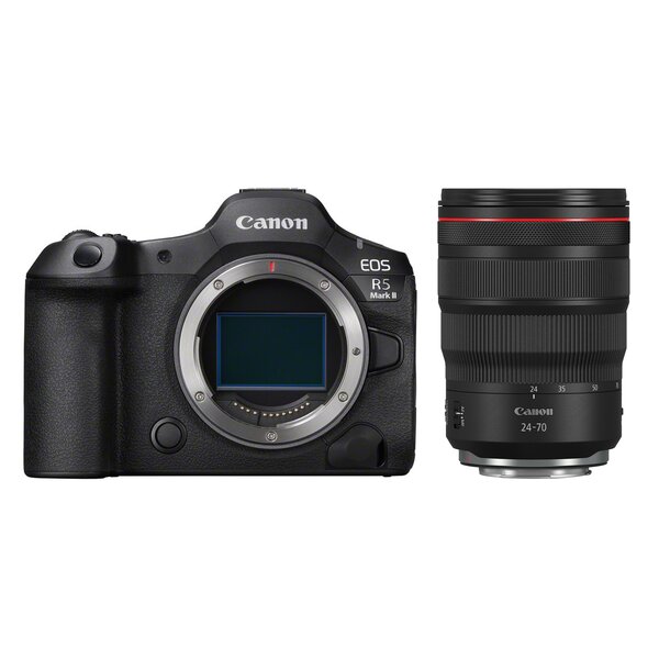 Canon EOS R5 Mark II + RF 24-70mm f/2,8 L IS USM schwarz 