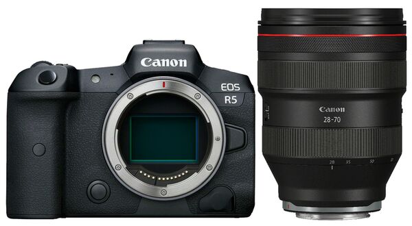 Canon EOS R5 + RF 28-70mm f/2,0 L USM  schwarz