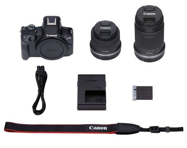 Canon EOS R50 + RF-S 18-45mm + RF-S 55-210mm 