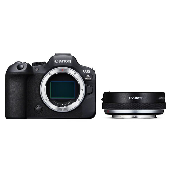 Canon EOS R6 Mark II + Objektivadapter (mit Steuerungsring) 