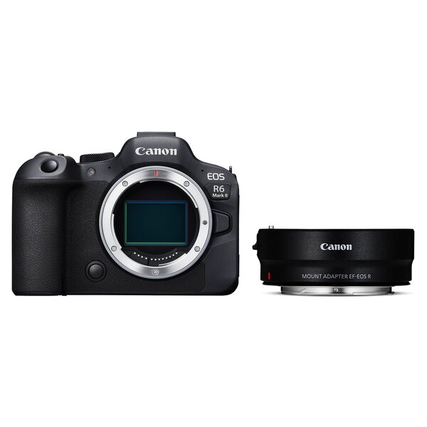 Canon EOS R6 Mark II + Objektivadapter (ohne Steuerungsring) 
