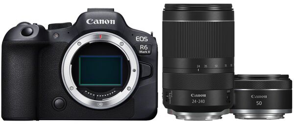 Canon EOS R6 Mark II + RF 24-240mm f/4,0-6,3 IS USM + RF 50mm f/1,8 STM 
