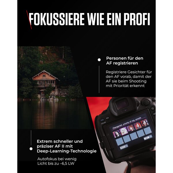 Canon EOS R6 Mark III Gehäuse 