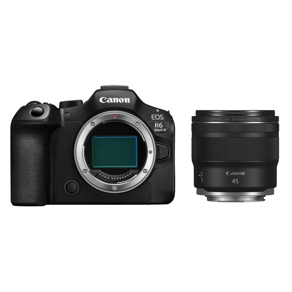 Canon EOS R6 Mark III + RF 45mm f/1,2 STM 