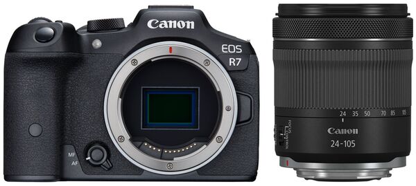 Canon EOS R7 Gehäuse + RF 24-105mm f/4,0-7,1 IS STM 