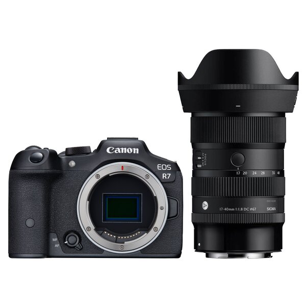 Canon EOS R7 + Sigma 17-40mm f/1.8 DC Art 