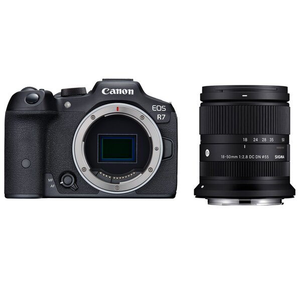 Canon EOS R7 + Sigma AF 18-50mm f/2,8 DC DN 