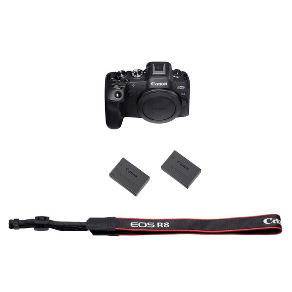 Canon EOS R8 Gehäuse + LP-E17 Akku 