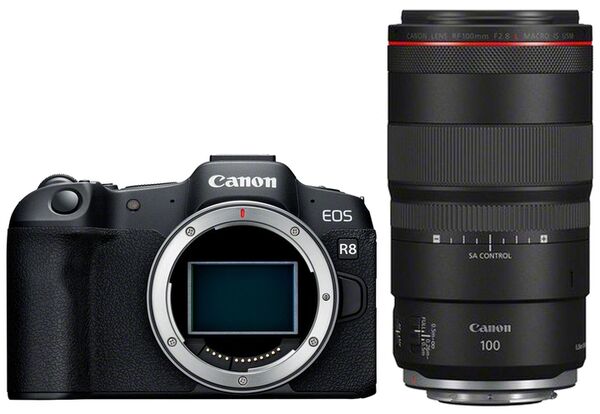 Canon EOS R8 + RF 100mm f/2,8 L MACRO IS USM 