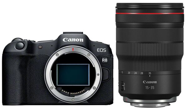 Canon EOS R8 + RF 15-35mm f/2,8 L IS USM 