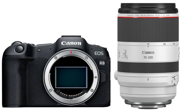 Canon EOS R8 + RF 70-200mm f/2,8 L IS USM 