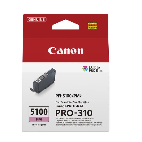 Canon PFI-5100 Tinte für ImagePrograf PRO-310  Photo Magenta - PM