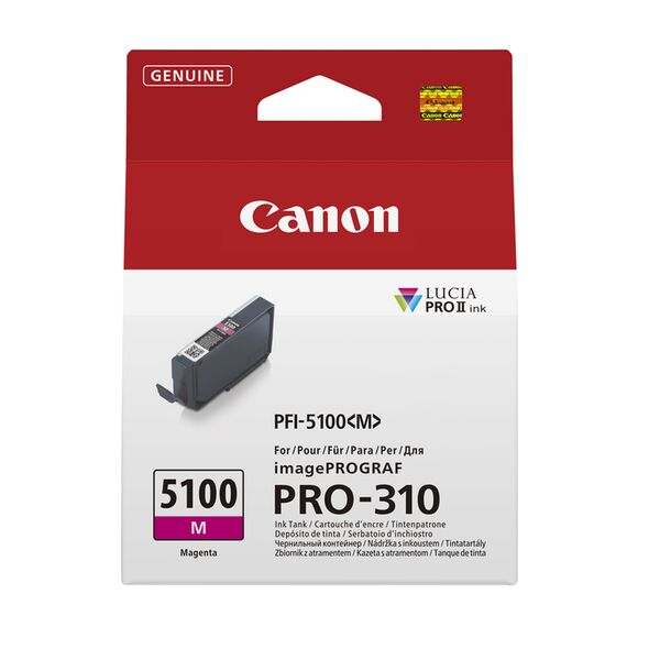 Canon PFI-5100 Tinte für ImagePrograf PRO-310  Magenta - M
