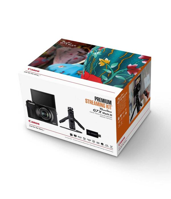 Canon Powershot G7X Mark III Streaming Kit 