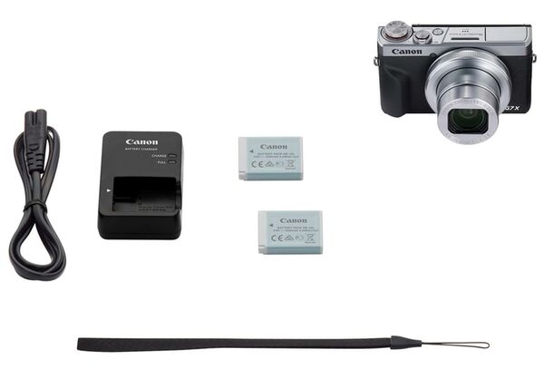 Canon PowerShot G7X Mark III Battery Kit incl. Zusatzakku  silber
