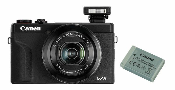 Canon PowerShot G7X Mark III Battery Kit incl. Zusatzakku  schwarz