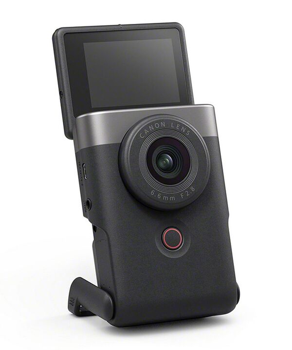 Canon PowerShot V10 Vlogging Kit  silber Advanced 