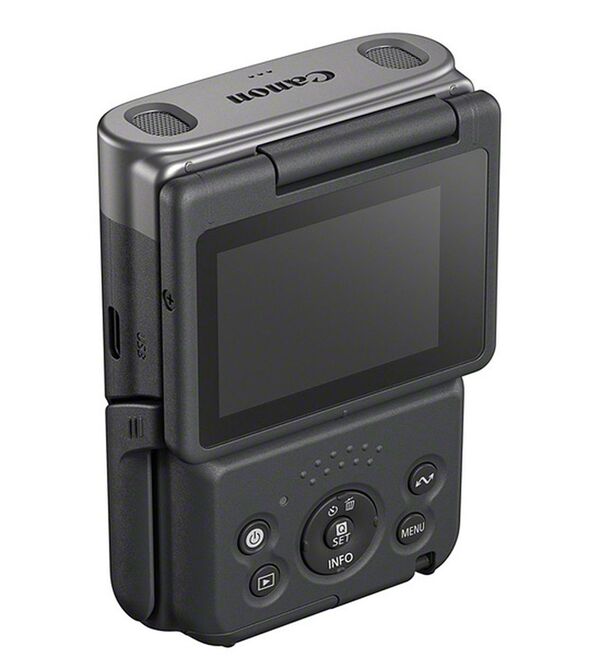 Canon PowerShot V10 Vlogging Kit  silber Advanced 