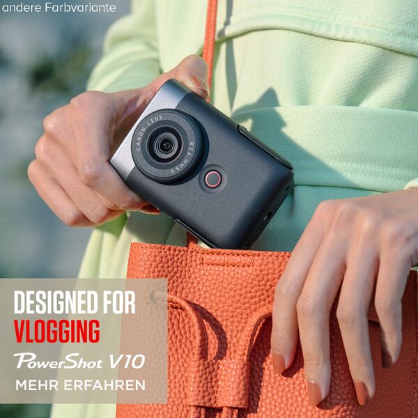 Canon PowerShot V10 Vlogging Kit  schwarz Standard