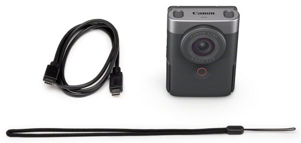 Canon PowerShot V10 Vlogging Kit  silber Standard