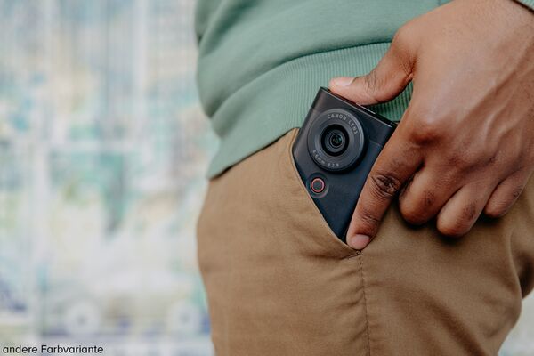 Canon PowerShot V10 Vlogging Kit  silber Standard