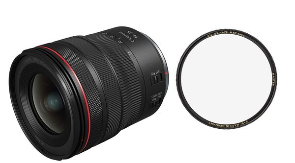 Canon RF 14-35mm f/4,0 L IS USM + B+W UV-FILTER MRC nano MASTER 