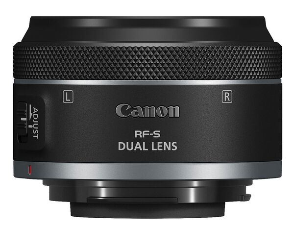 Canon RF-S 7,8mm f/4 STM DUAL  Canon RF-S