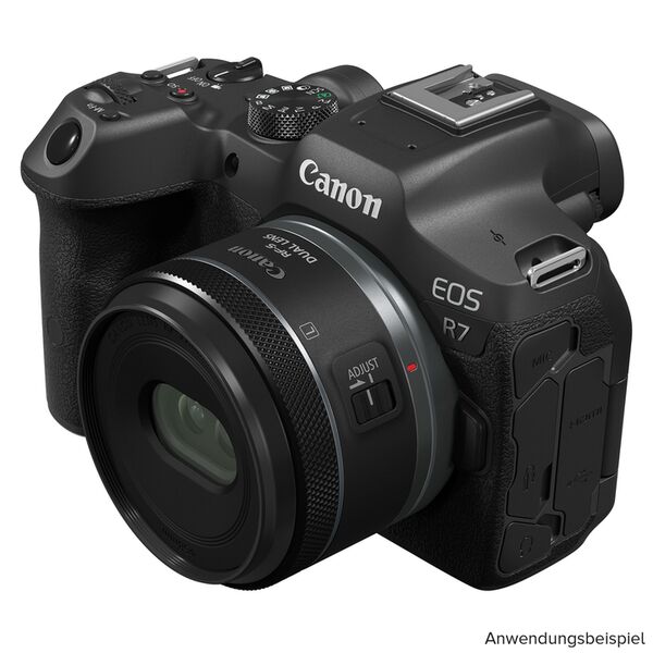 Canon RF-S 7,8mm f/4 STM DUAL  Canon RF-S