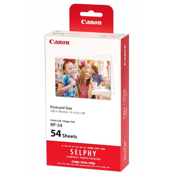 Canon RP-54 Tinten- und Papiersatz Postkartenformat 