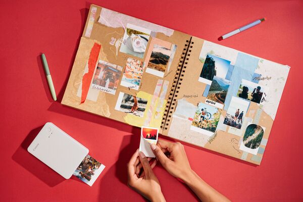 Canon Selphy Square QX20  terrakottarot