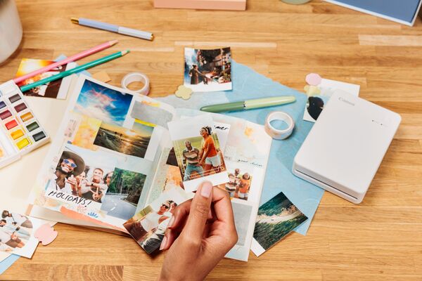 Canon Selphy Square QX20  terrakottarot