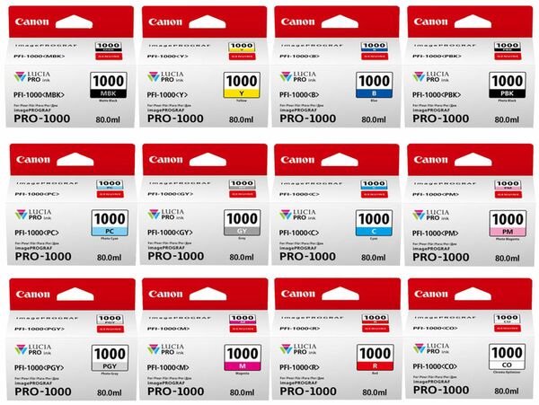 Canon Tintenpaket für ImagePROGRAF PRO-1000 