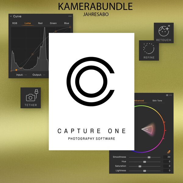 Capture One Pro  Kamerabundle - Jahresabo